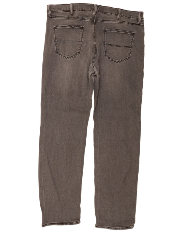 Marks & Spencer Straight Jeans til mænd W38 L33 Grå bomuld