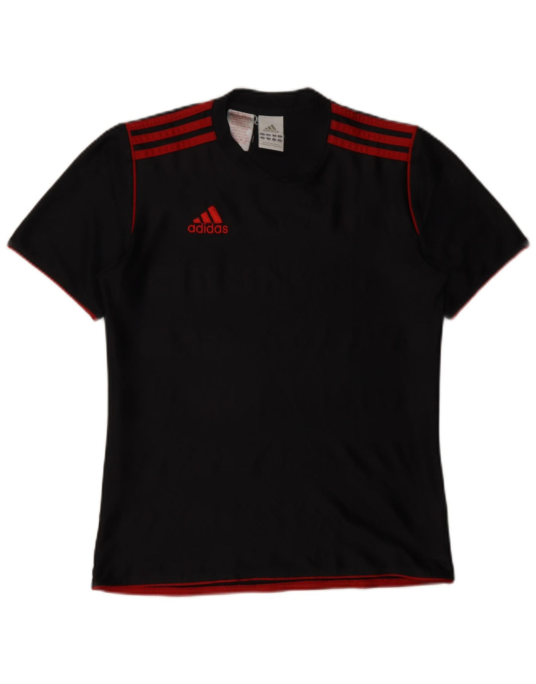 Adidas Herre T-Shirt Top XS Sort Polyester