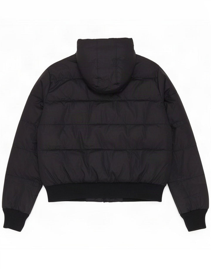Fay Herre hættepolstret jakke UK 38 Medium Navy Blue Polyamid