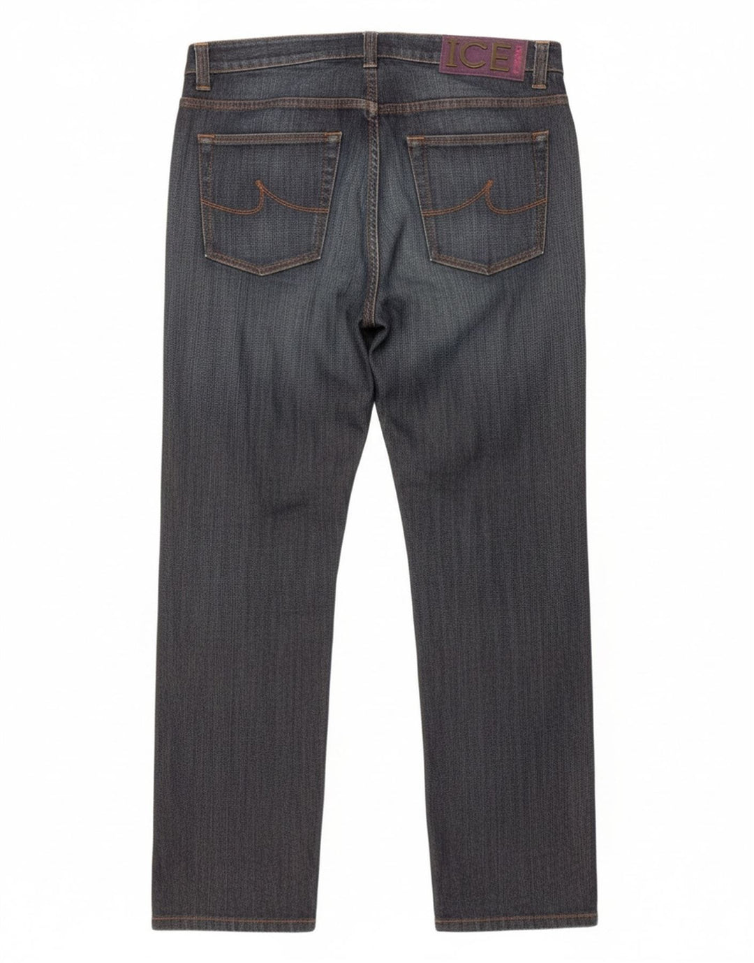 Iceberg Dame Slim Jeans W32 L32 Marineblå Bomuld