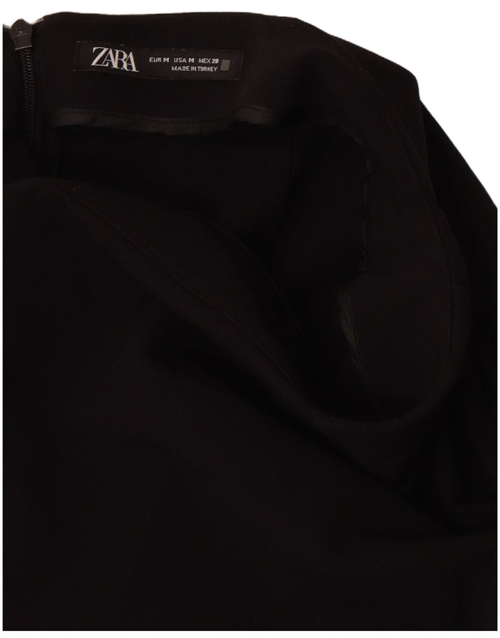 Zara Dame Mini Nederdel Medium W30 Sort