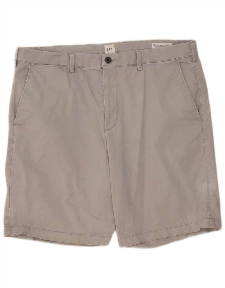 GAP Chino Shorts til mænd W38 XL Grå bomuld