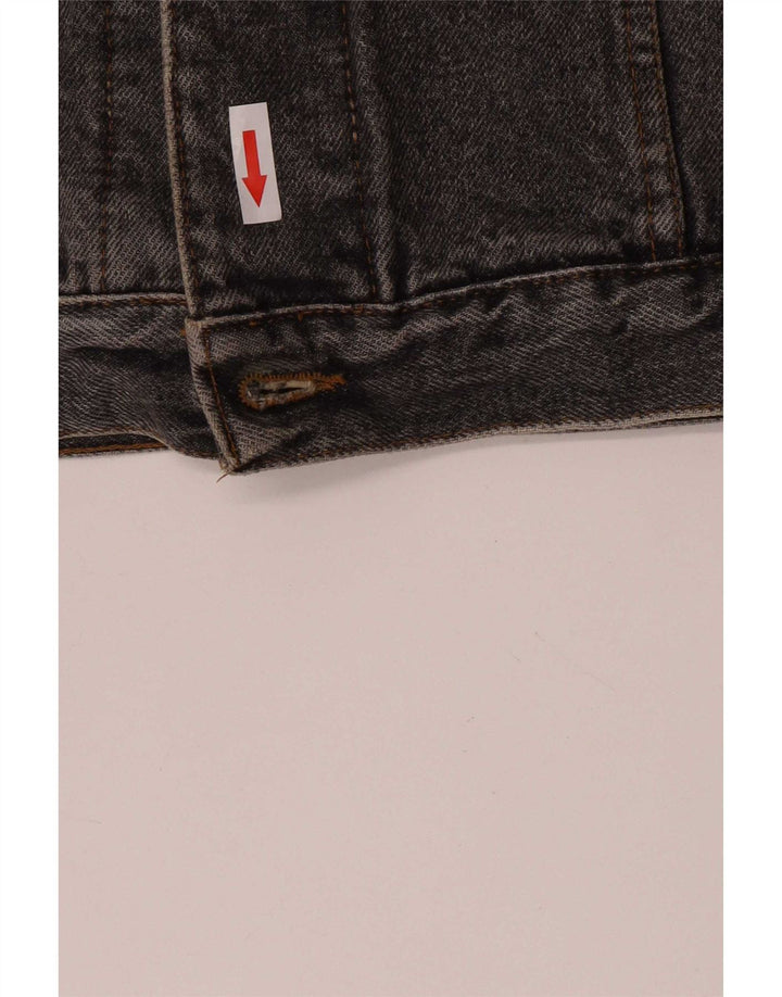 Casucci Herre denimjakke UK 38 Medium Grey Bomuld