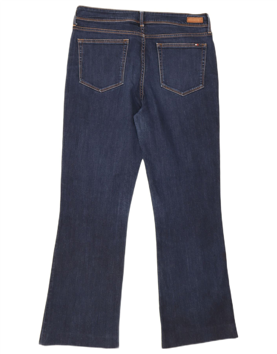 Tommy Hilfiger Dame Bootcut Jeans W31 L28 Marineblå Bomuld