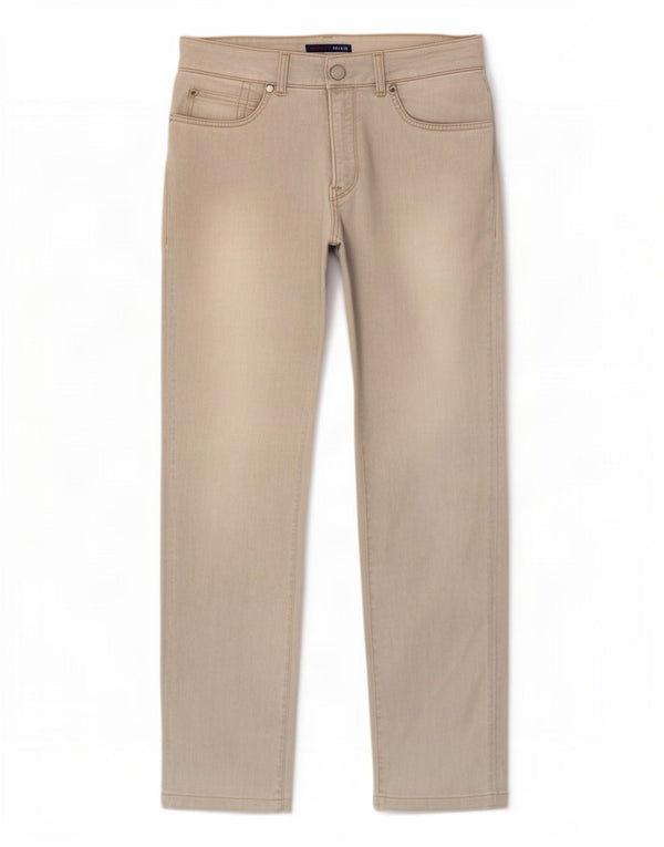 Trussardi Straight Jeans til mænd W34 L30 Grå bomuld
