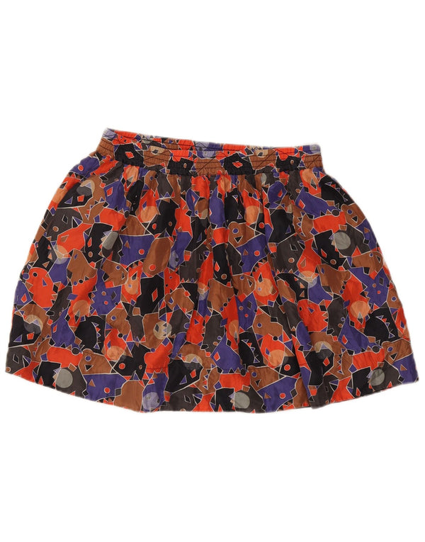 Marc Jacobs Dame Abstrakt Mønster Mini Nederdel Medium W28 Multicolored Col