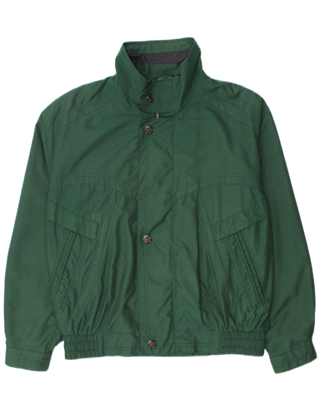 Umberto Rosetti Herre Bomber Jacket UK 40 Large Green Polyester