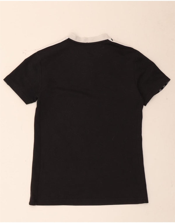 Adidas Womens Aeroready T-Shirt Top UK 8/10 Small Black Cotton
