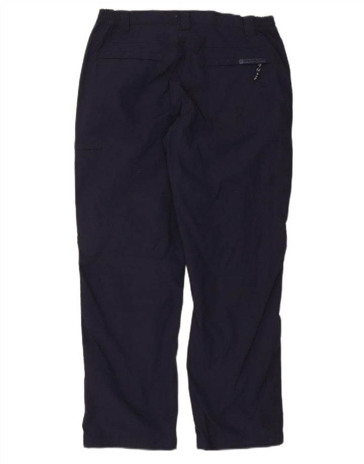 Mountain Warehouse Dame Cargo Trousers UK 10 Small W27 L29 Navy Blue