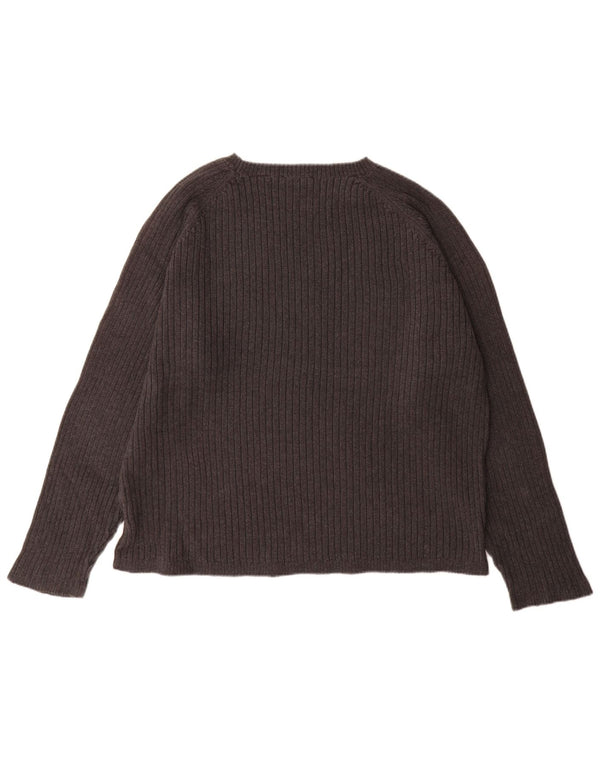 Timberland Herre Boat Neck Jumper Sweater XL Grå Bomuld