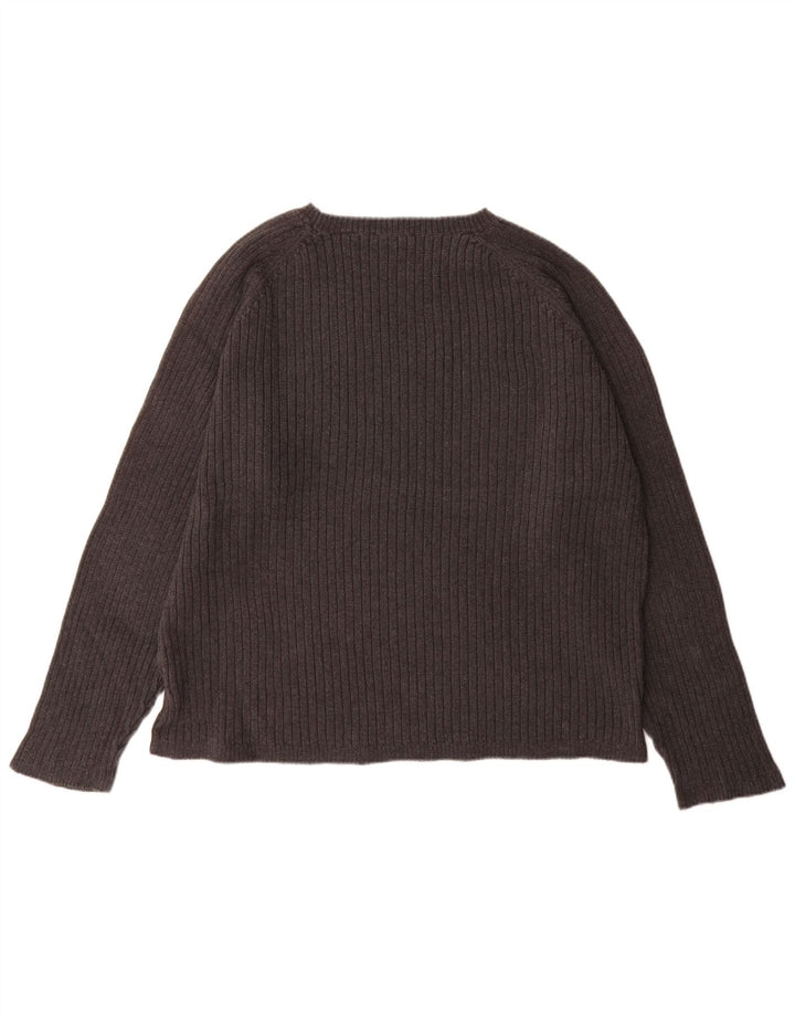 Timberland Herre Boat Neck Jumper Sweater XL Grå Bomuld