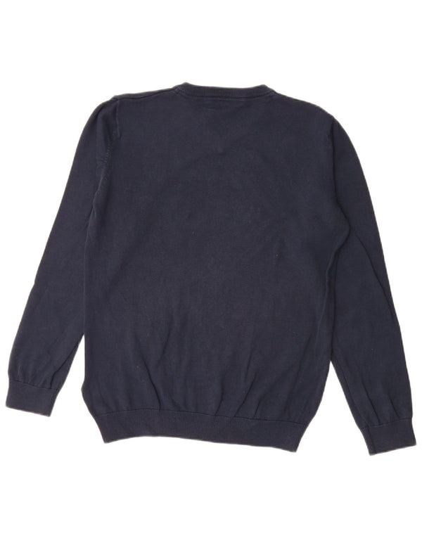 Marks & Spencer Boys sweater med V-hals 14-15 år Marineblå bomuld