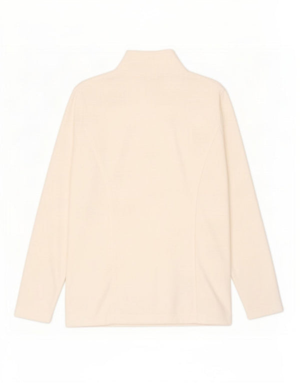 Marks & Spencer Dame Oversized Fleecejakke UK 10 Small Off White