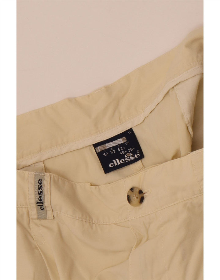 ELLESSE Herre Pegged Chino Shorts W36 Large Beige