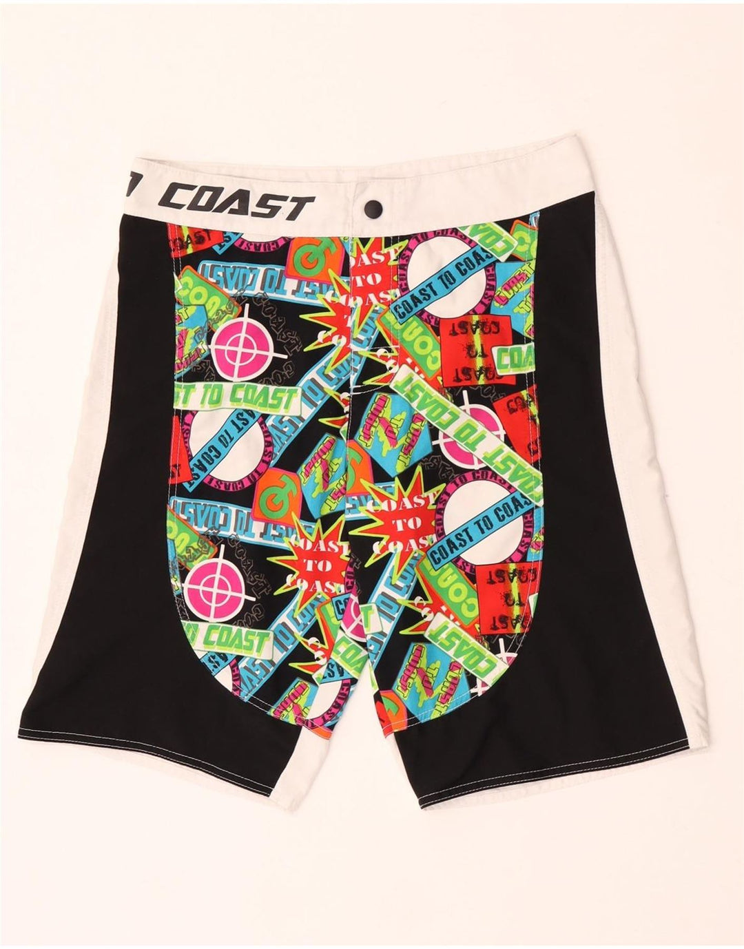 Coast Herre grafiske svømmeshorts Medium flerfarvet polyester