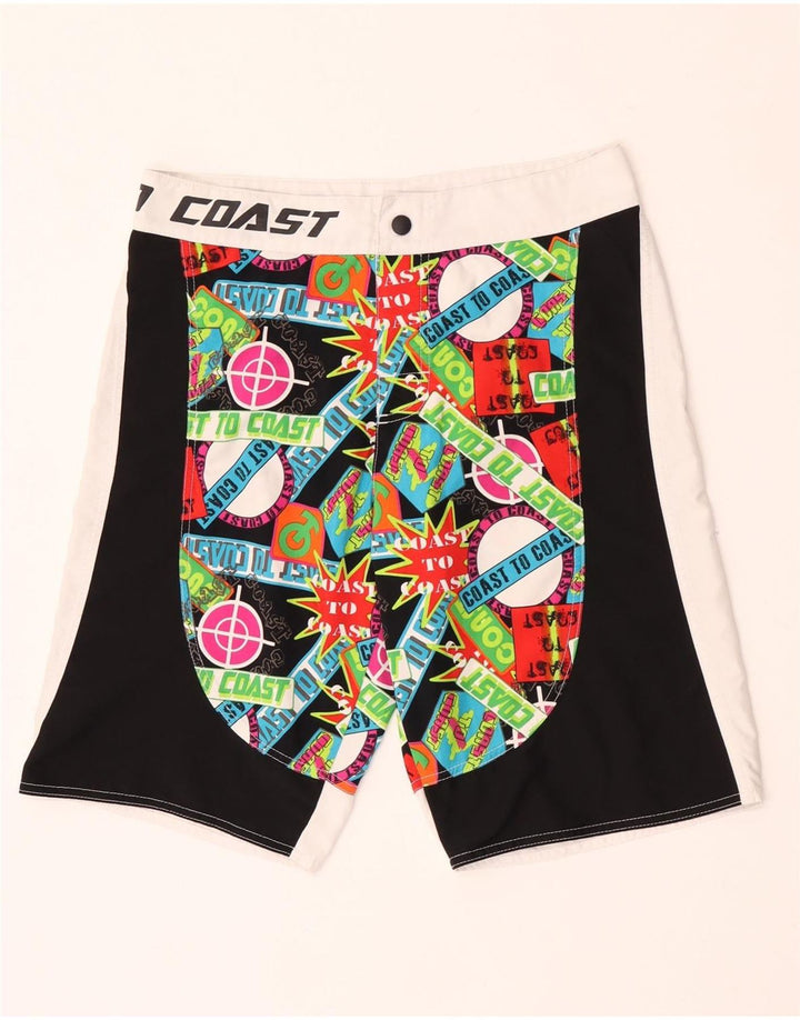 Coast Herre grafiske svømmeshorts Medium flerfarvet polyester