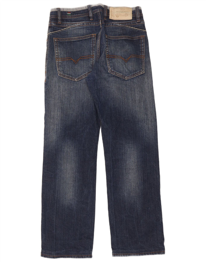 Diesel Straight Jeans til mænd W30 L30 Blå Bomuld