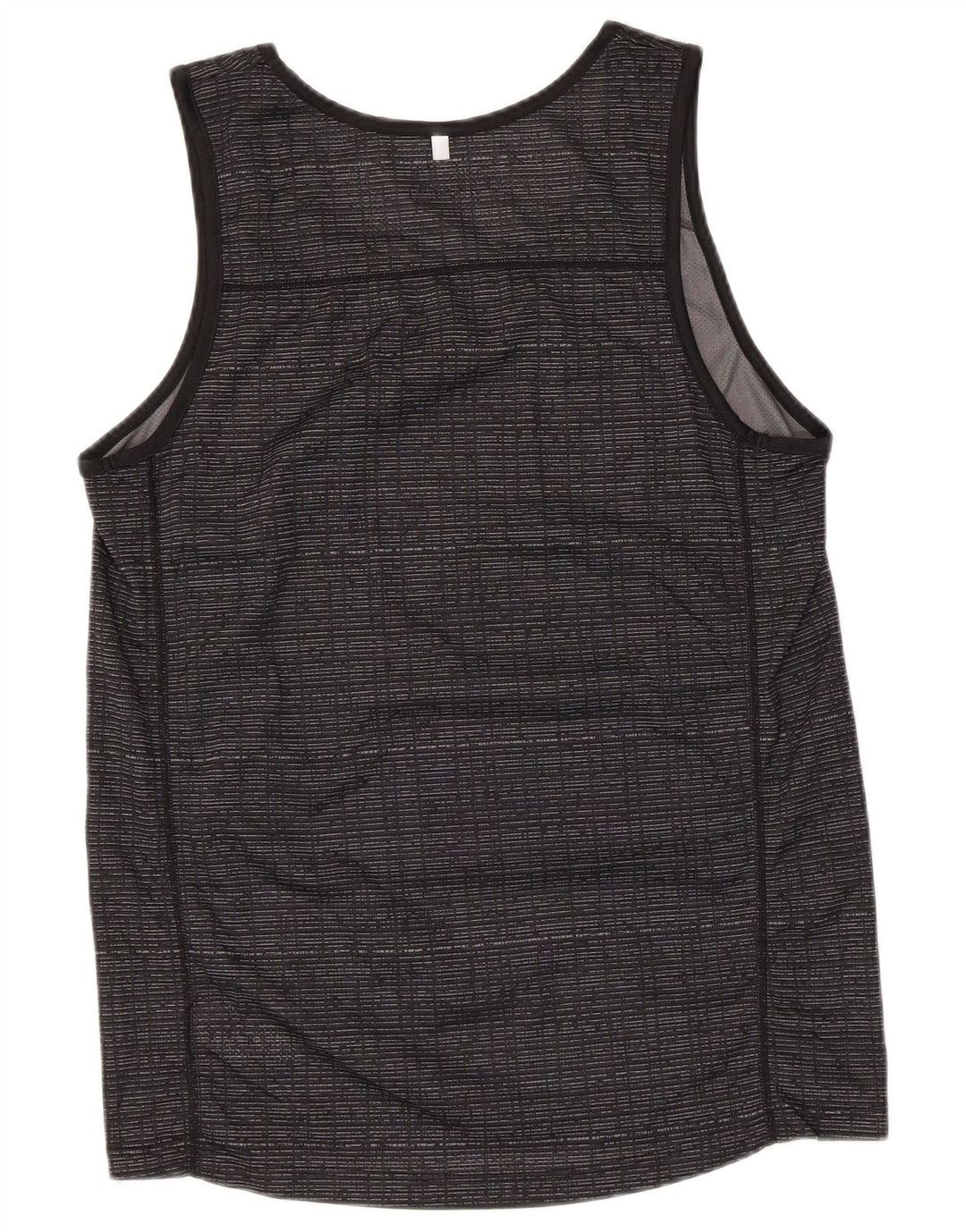 Russell Athletic Herrevest Top UK 34/36 Small Grey Flecked Polyester