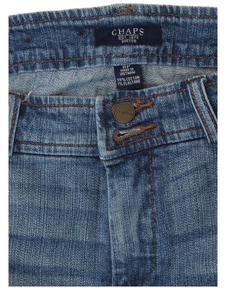 Chaps Dame Petite Capri Jeans US 8 Medium W30 L21 Blå Bomuld