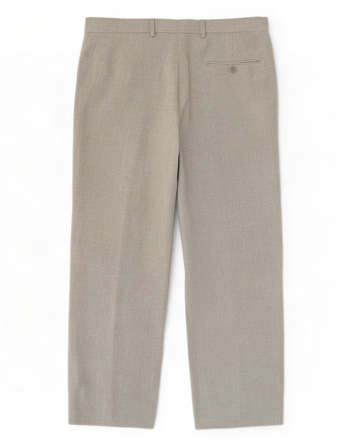 Marks & Spencer Herre Pegged Suit Bukser W32 L29 Grå Polyester