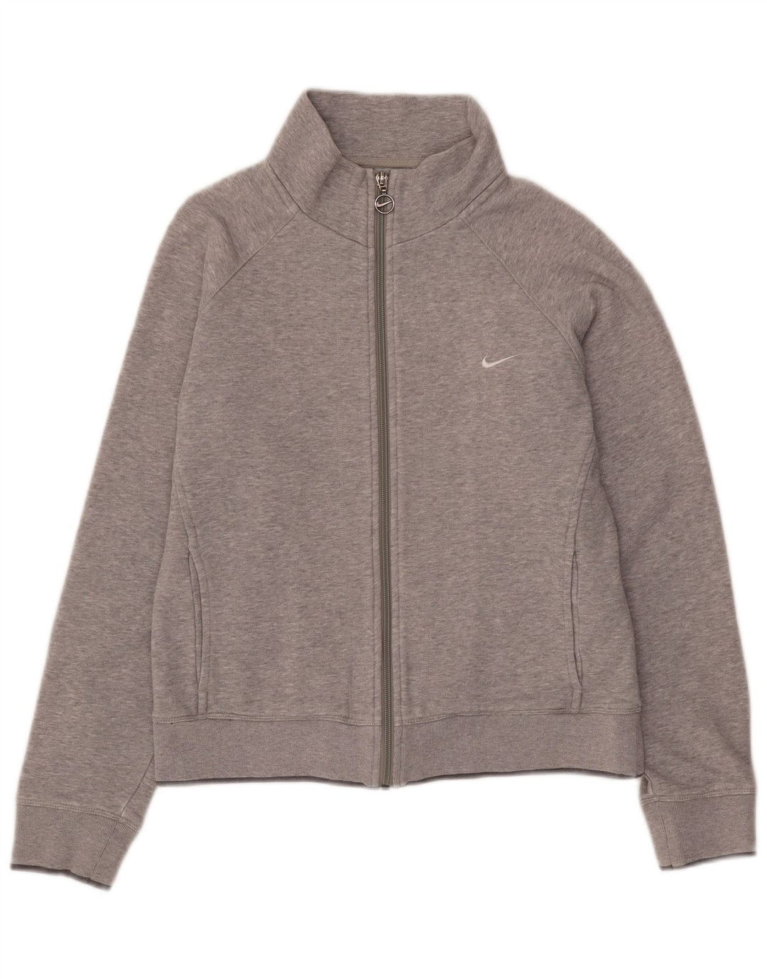 Nike træningsdragt topjakke til kvinder UK 10/12 Medium Grey Flecked