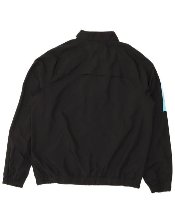 Nike drenge Dri Fit træningsdragt topjakke 13-14 år XL sort farveblok