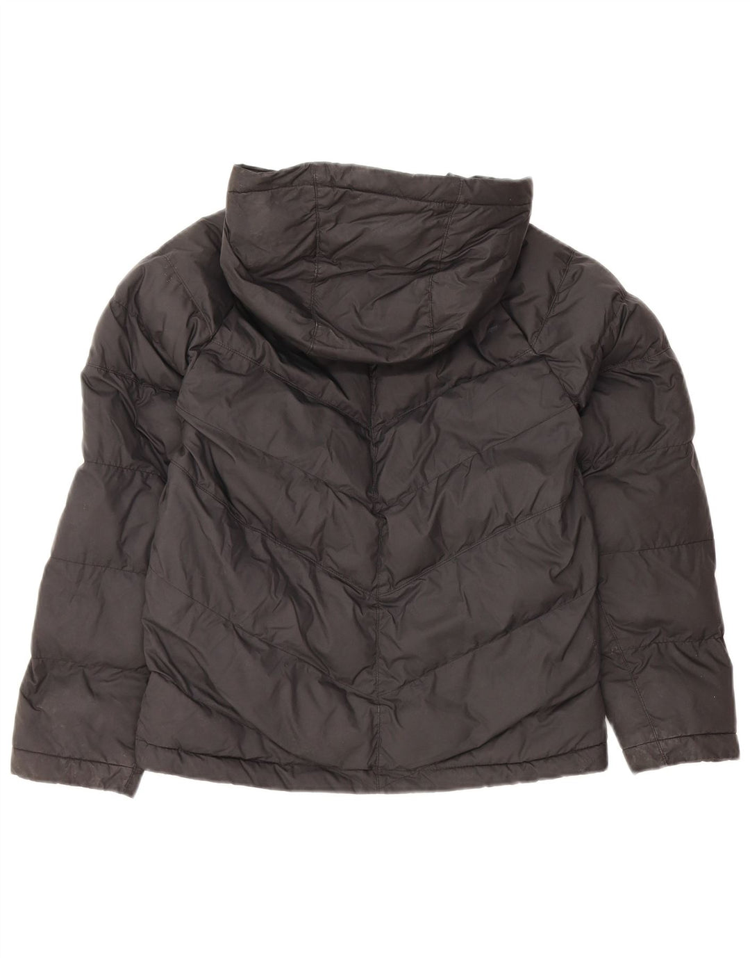 Nike drenge hættepolstret jakke 10-11 år medium sort polyester