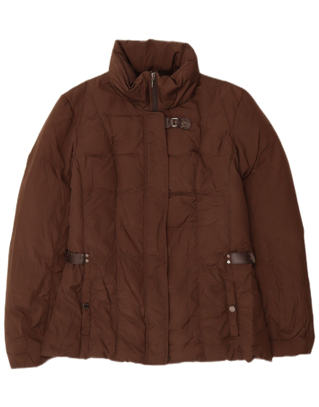 GEOX Polstret Damejakke UK 12 Medium Brun