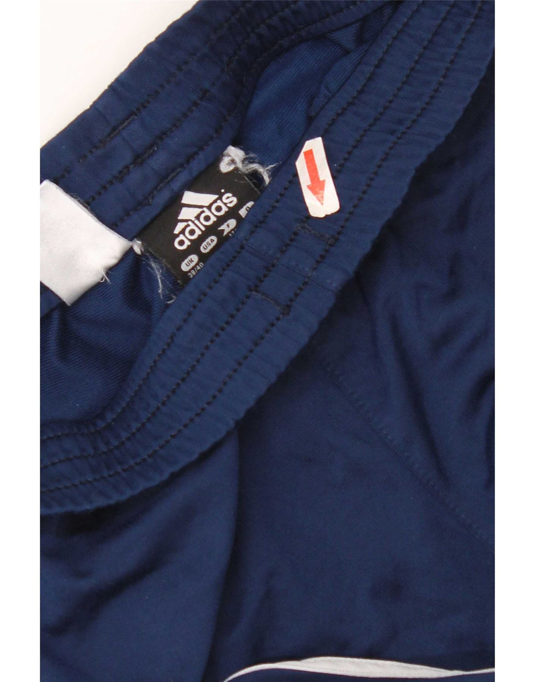 Adidas Træningsdragtsbukser til mænd UK 38/40 Medium Navy Blue Polyester
