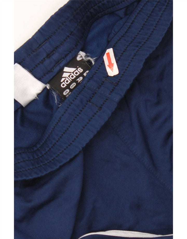 Adidas Træningsdragtsbukser til mænd UK 38/40 Medium Navy Blue Polyester