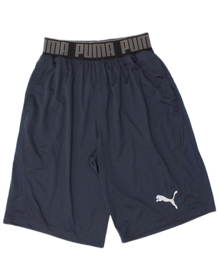 Puma Sportshorts til mænd Små marineblå polyester
