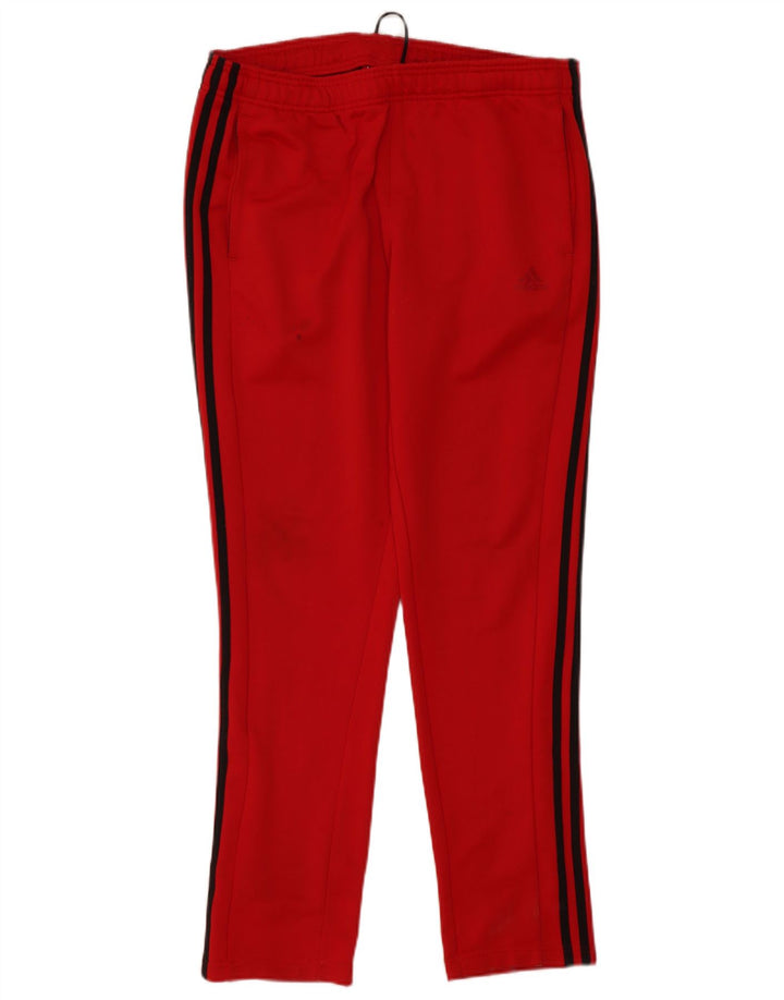 Adidas Træningsdragtsbukser til mænd UK 44/46 Large Red Polyester