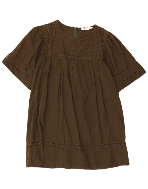 Zara Dame Playsuit UK 14 Medium Khaki