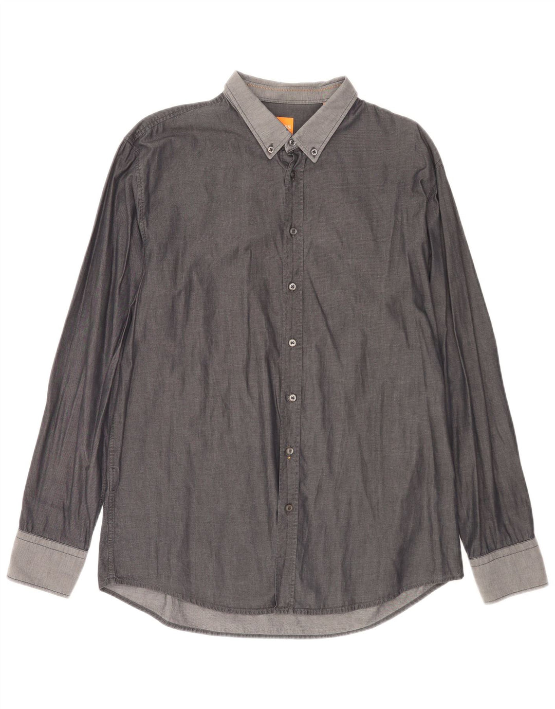 Hugo Boss Herre Slim Fit skjorte 2XL Grå