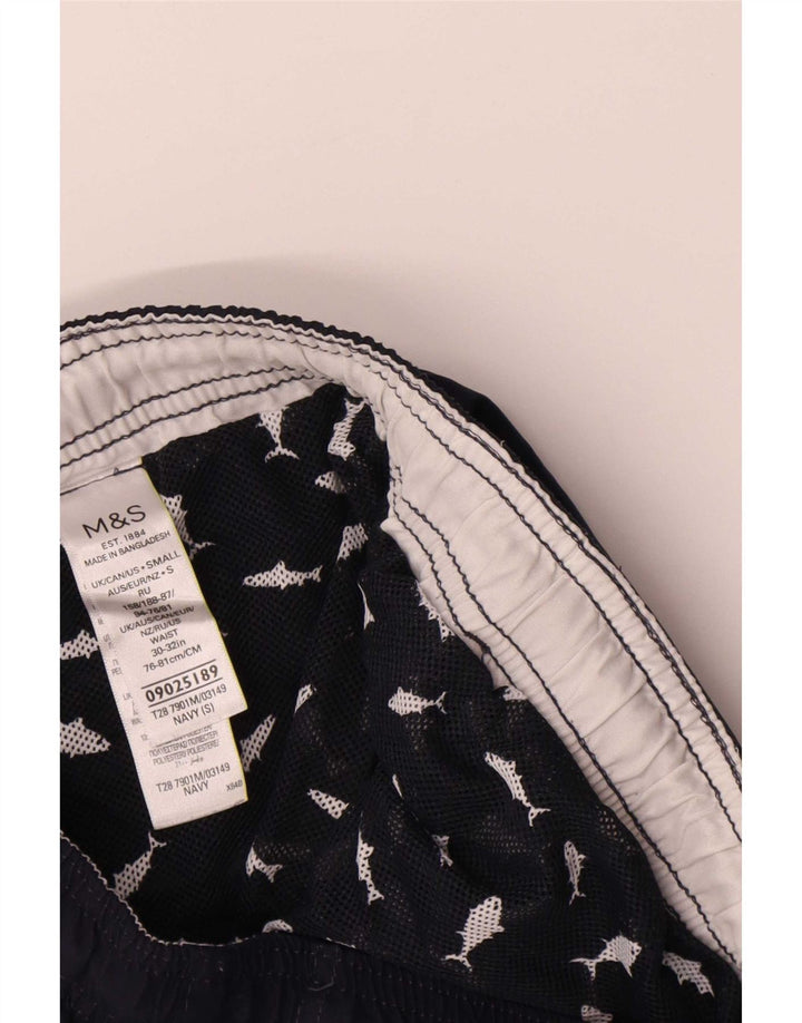 Marks & Spencer Badeshorts til mænd Små marineblå polyester