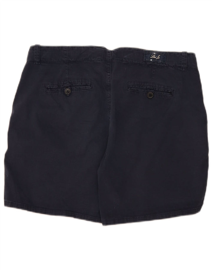 Liu Jo Chino Shorts til kvinder W34 Large Marineblå