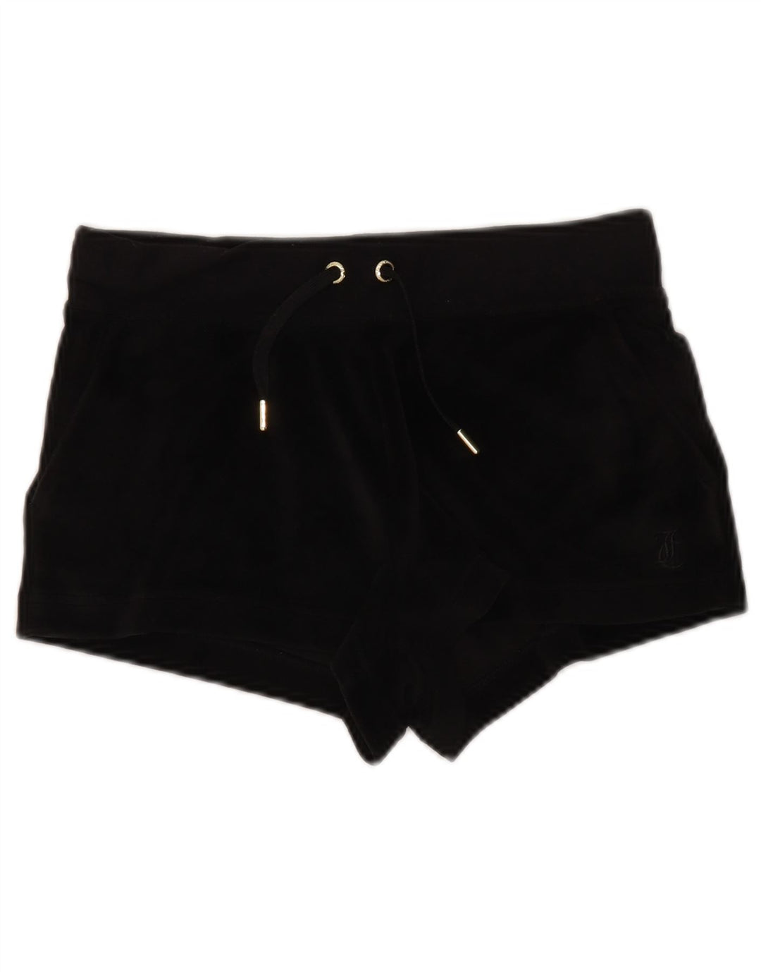 JUICY COUTURE Sportshorts til kvinder UK 10 Small Black Polyester