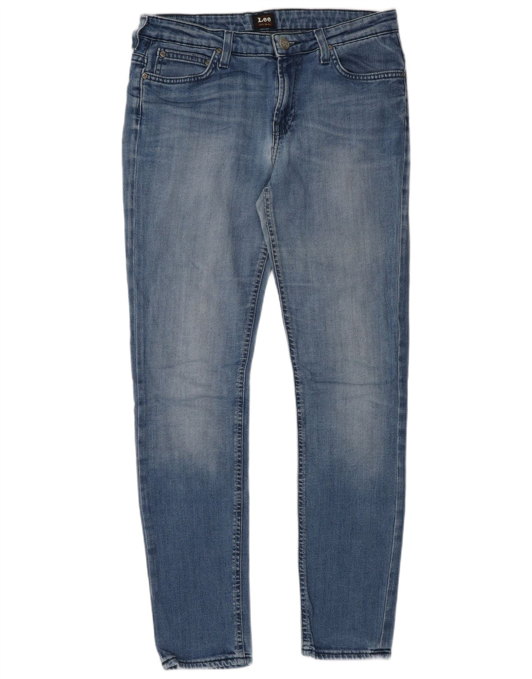 LEE Dame Scarlett Skinny Jeans W31 L33 Blå Bomuld