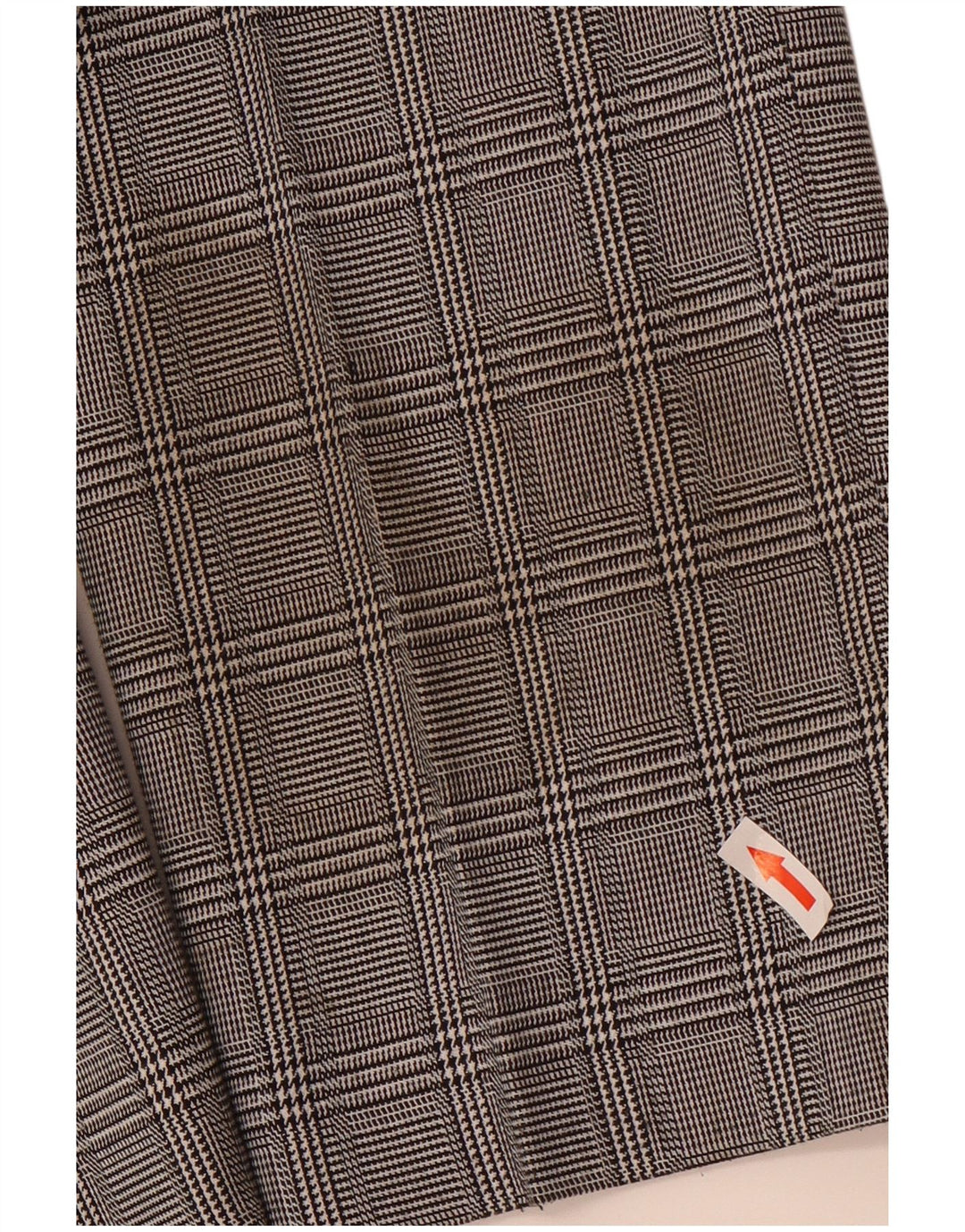 Calvin Klein Dame Casual Bukser US 10 Large W32 L29 Grå Houndstooth