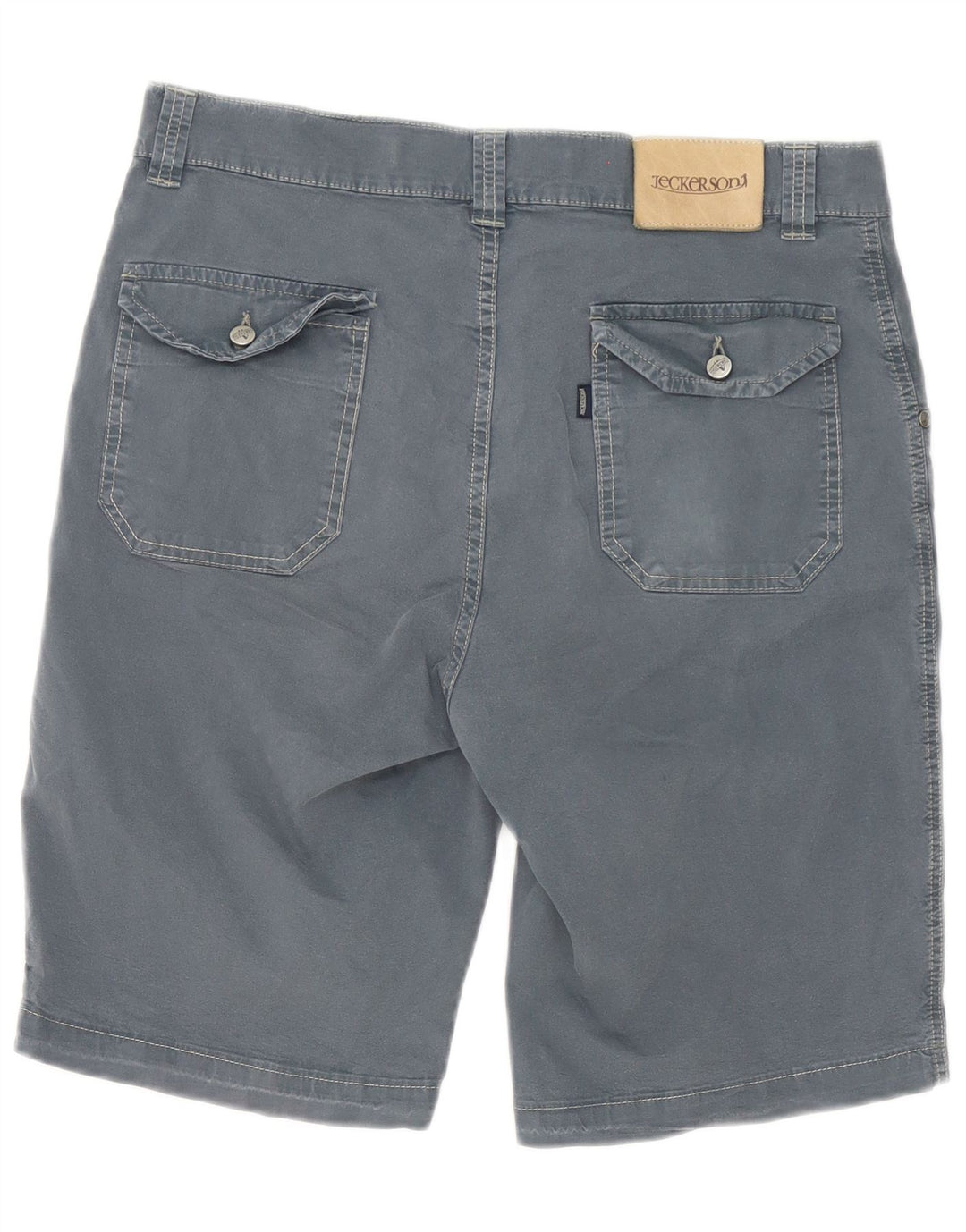 Jeckerson Herre Casual Shorts W32 Medium Grey Bomuld