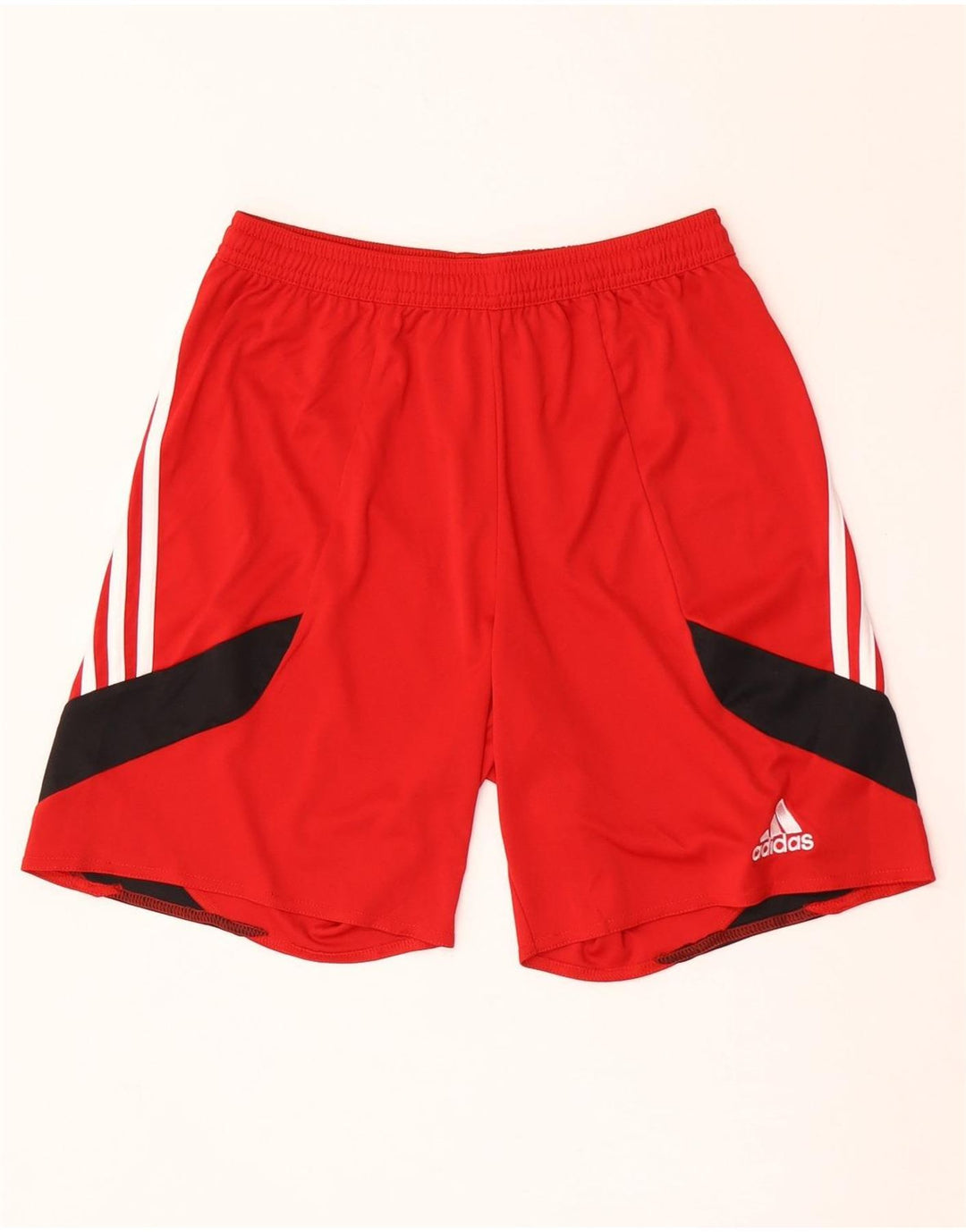 Adidas Herre Climalite Sportshorts Small Red Colourblock Polyester