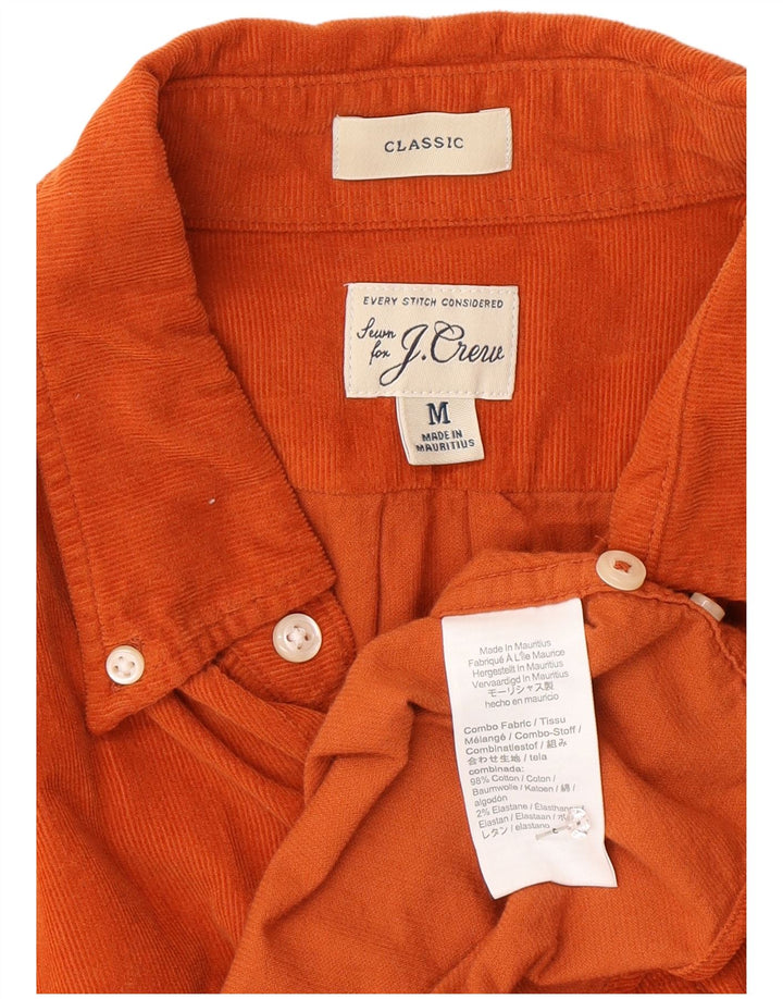 J. Crew Herre Classic Fit skjorte Medium Orange Bomuld