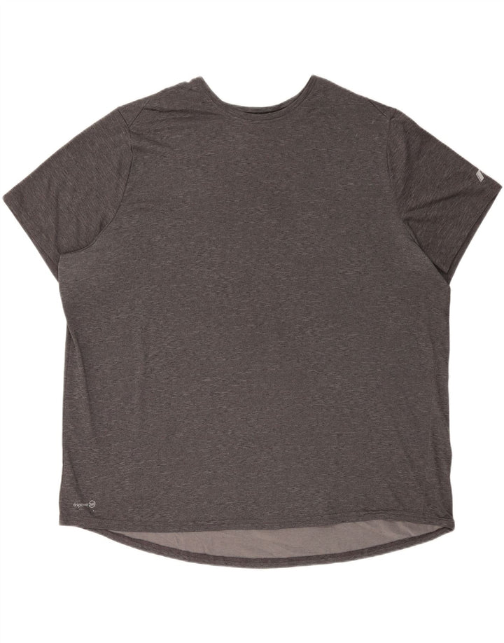 RUSSELL ATHLETIC Mens T-Shirt Top UK 54/56 3XL Grey Polyester Vintage Russell Athletic and Second-Hand Russell Athletic from Messina Hembry 
