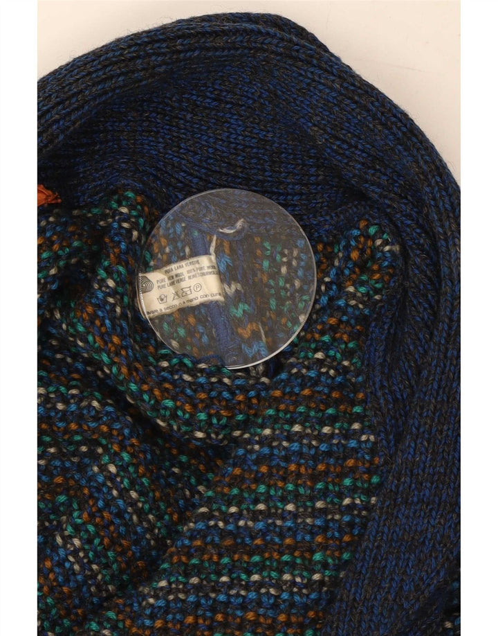 Missoni Herre Cardigan Sweater Medium Flerfarvet Stribet Uld