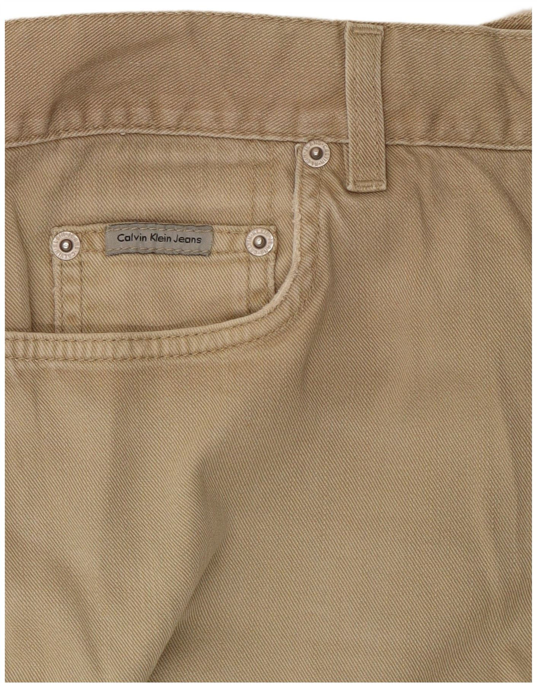 Calvin Klein Straight Jeans til mænd W34 L29 Beige
