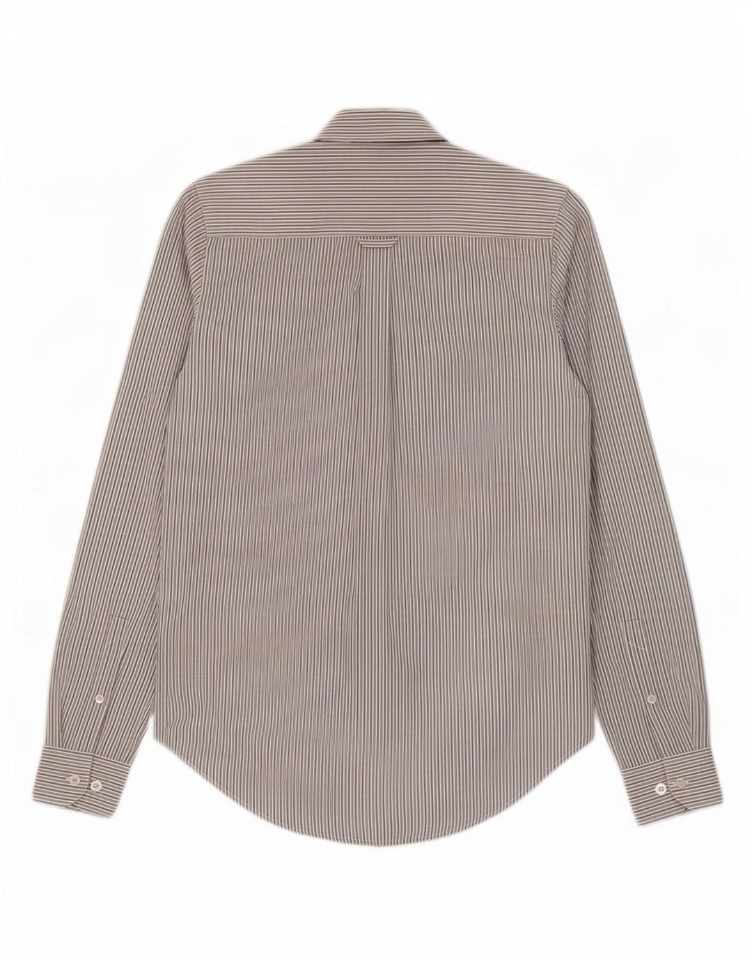 Musto herreskjorte lille beige nålestribe