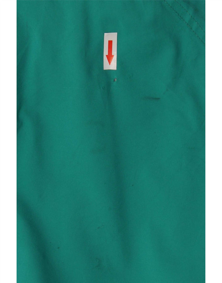 Eddie Bauer Regnjakke til mænd UK 38 Medium Green Polyester