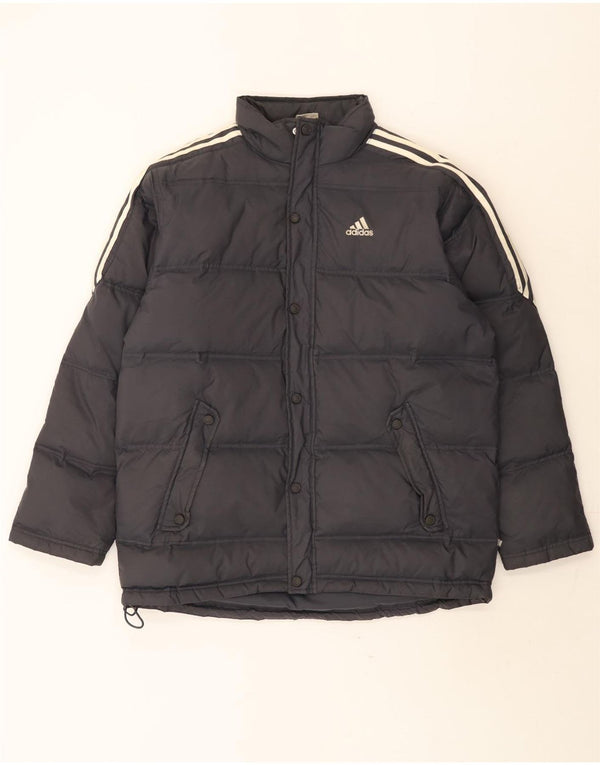 Adidas drenge polstret jakke 15-16 år Grå polyamid