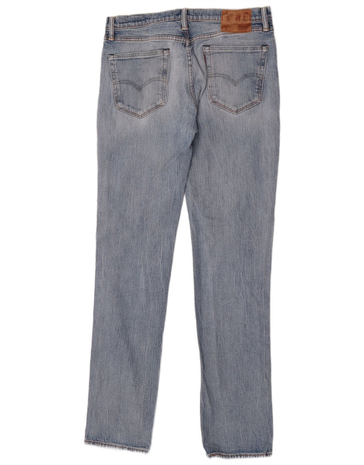 Levi's Dame 511 Slim Jeans W33 L34 Blå Bomuld