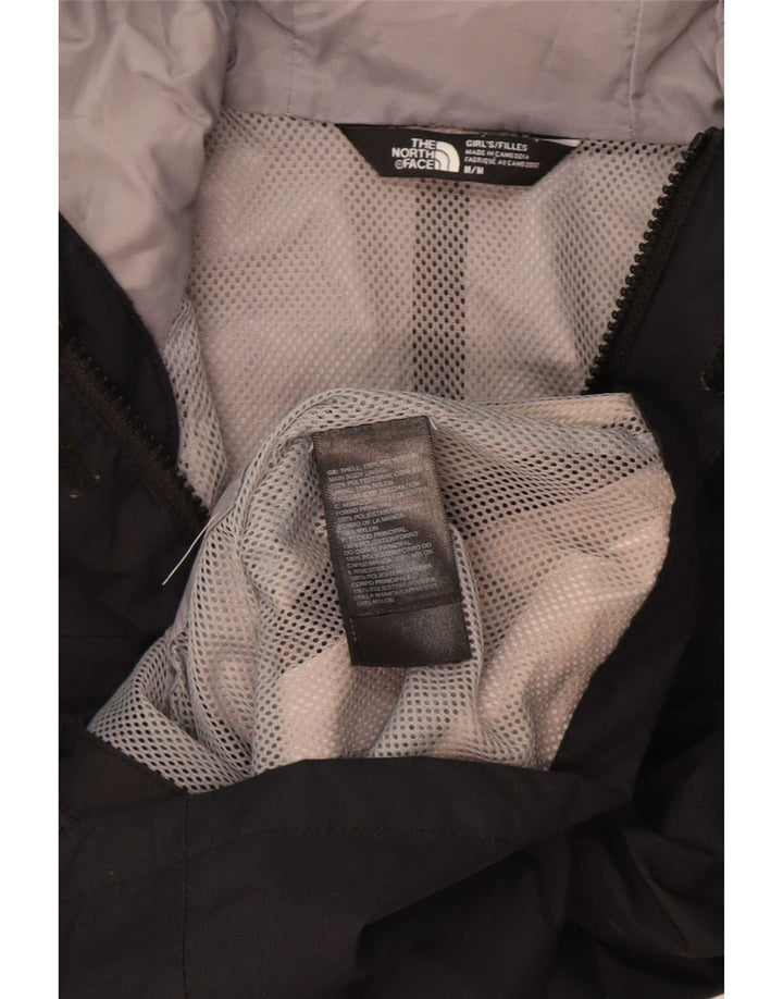The North Face Regnjakke med hætte til piger 9-10 år Medium Sort Polyester
